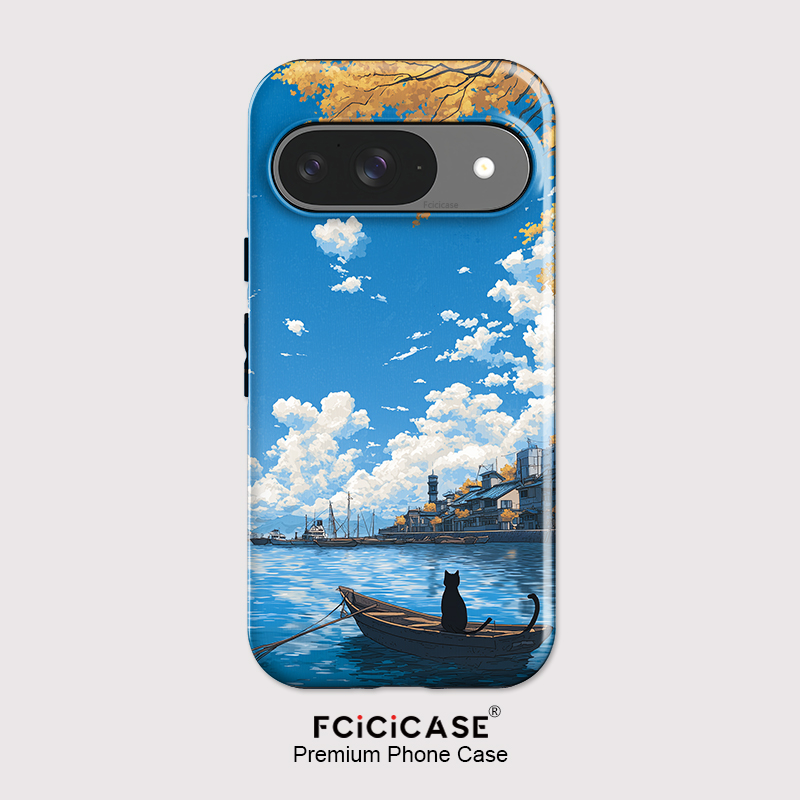 Google Pixel 9 Pro - جراب هاتف Fcicicase مقاوم للصدمات لهواتف
