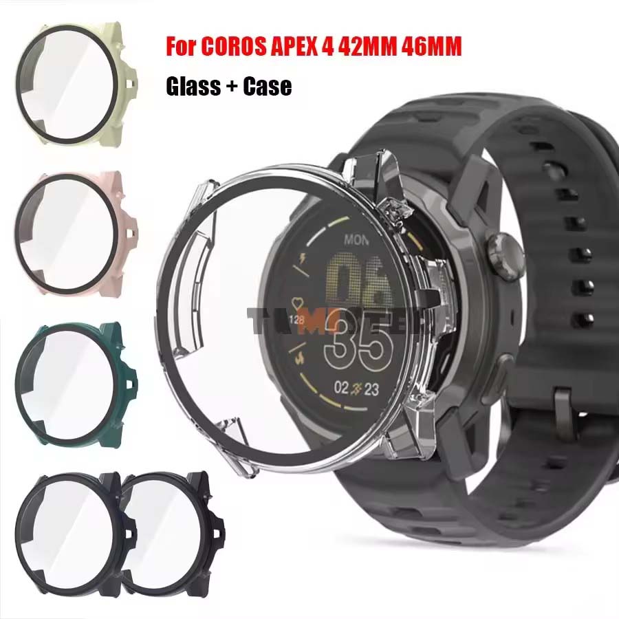 Smartwatch Icon - الزجاج المقسى + حافظة ل Coros