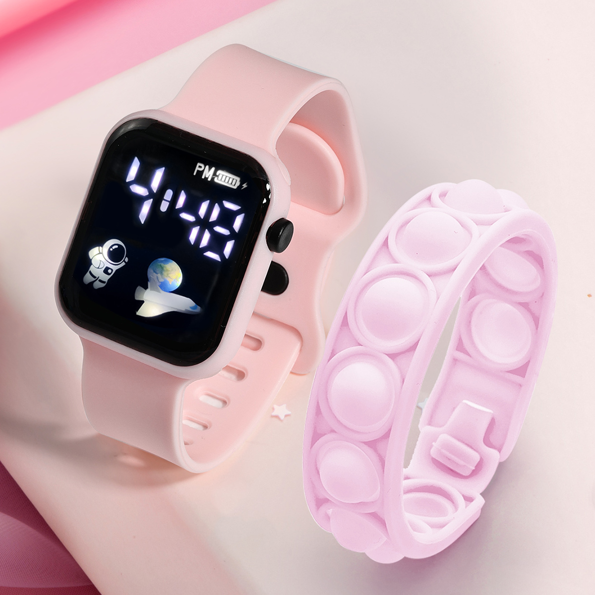 Smartwatch Icon - ساعة رياضية إلكترونية للأطفال ، سوار