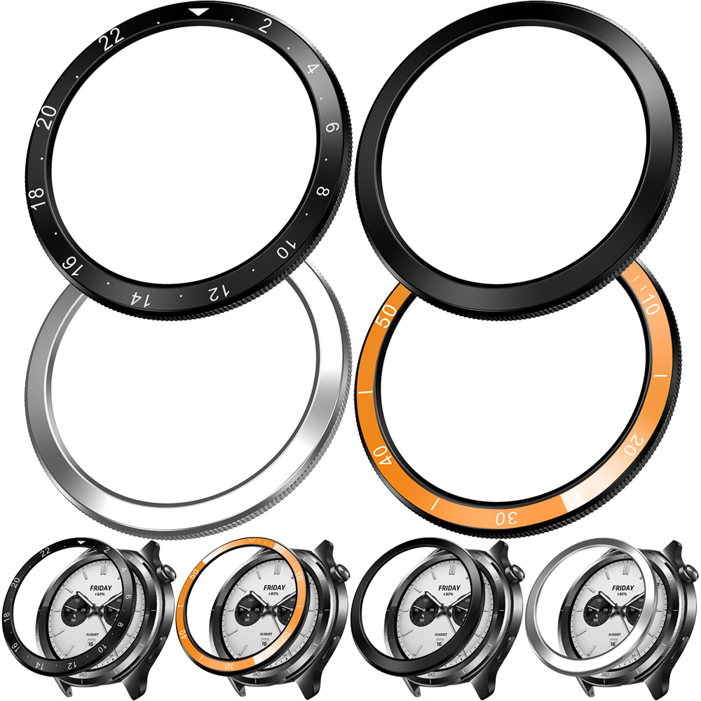 الصلب PC الحافة الدائري لساعة  - مراجعة Xiaomi Smartwatch Accessories وسعره