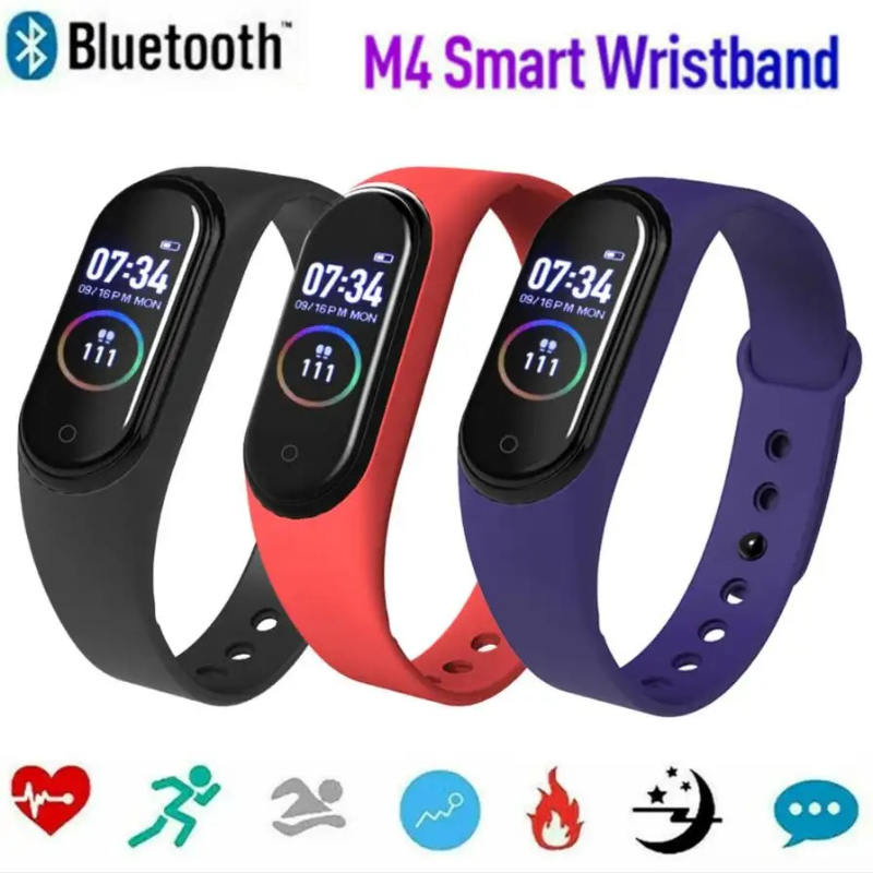 ساعة ذكية M4، سوار ذكي مقاوم ل - مراجعة Android Smartwatch Accessories وسعره
