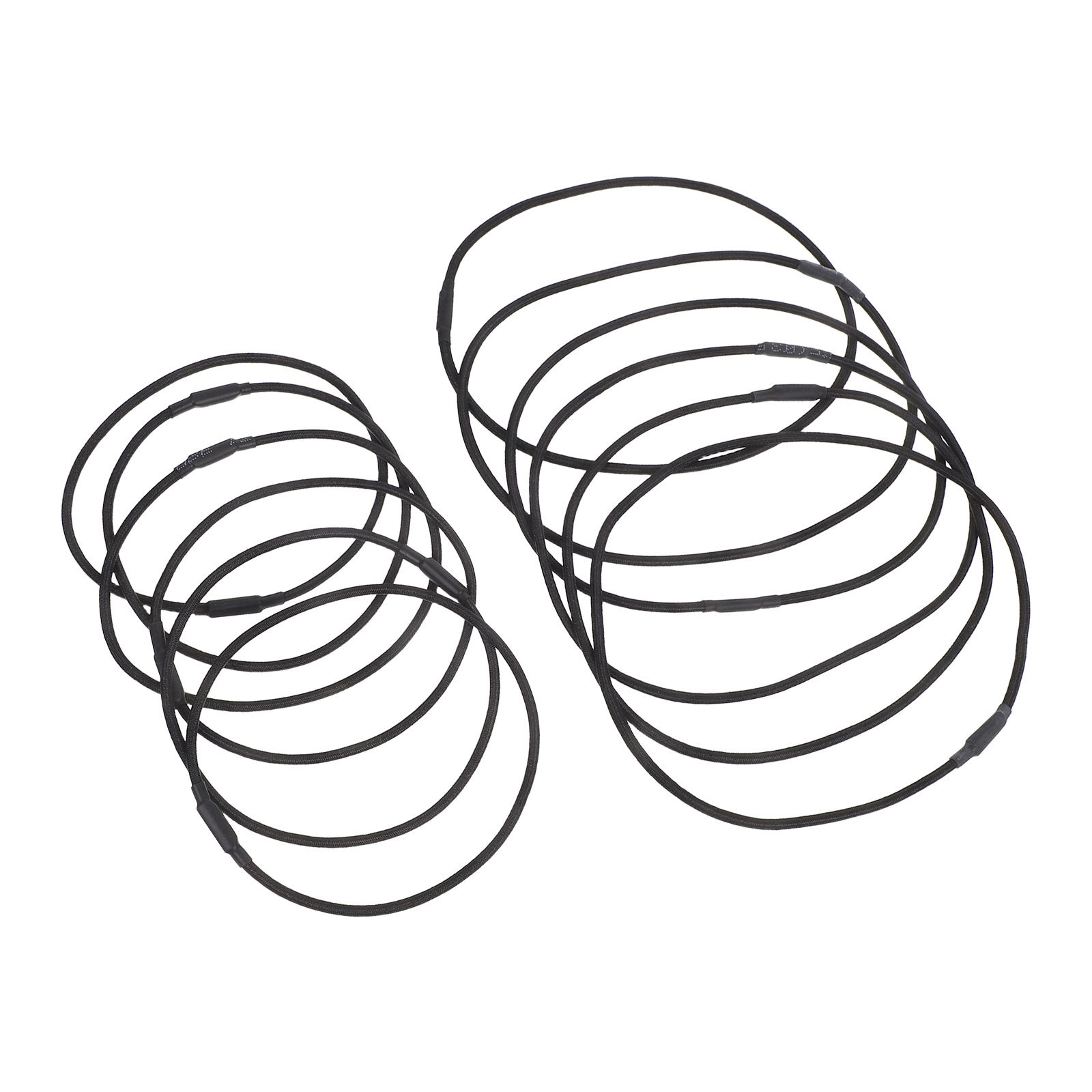 12 قطعة من حلقات مطاطية سوداء  - مراجعة Silicone Band Replacement وسعره