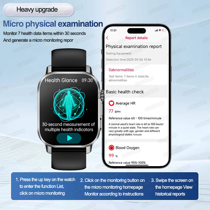 ساعة ذكية جديدة للعناية الصحية - مراجعة Android Smartwatch Accessories وسعره