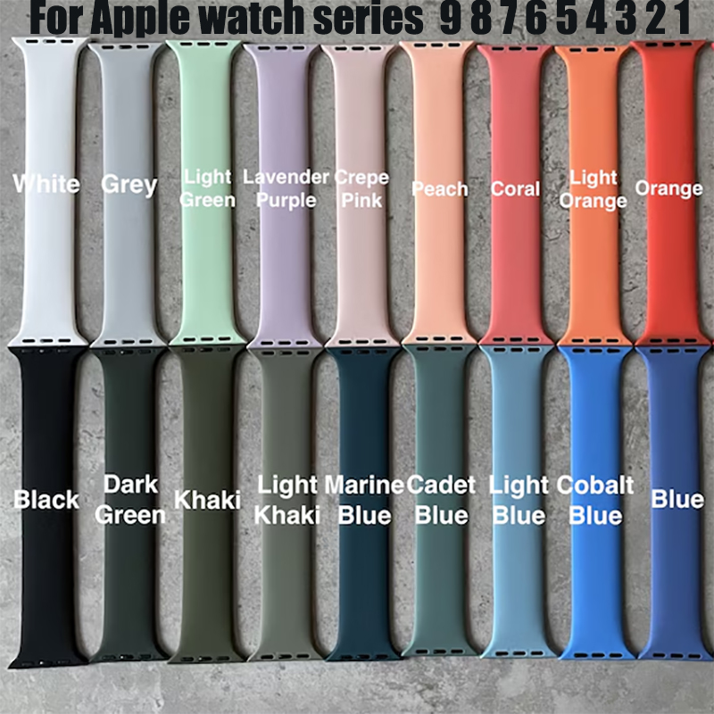 سوار سيليكون منفرد بحلقة لساعة - مراجعة Sport Loop Strap وسعره
