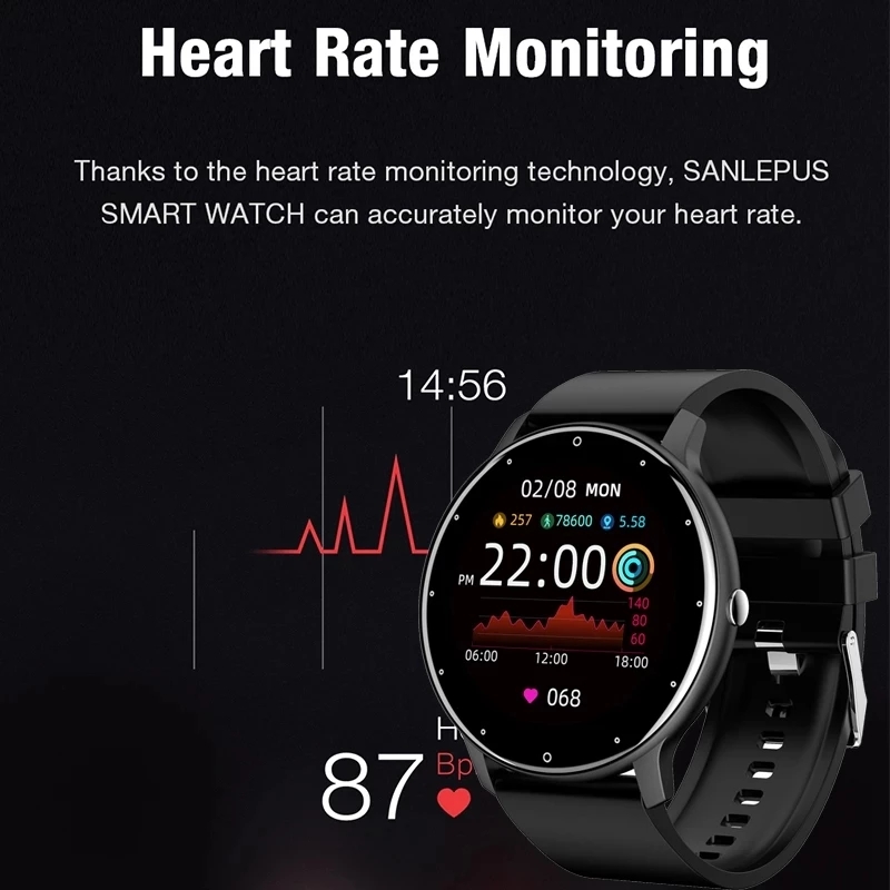 ساعة ذكية جديدة LIGE 2026 للرج - مراجعة Smartwatch Icon وسعره