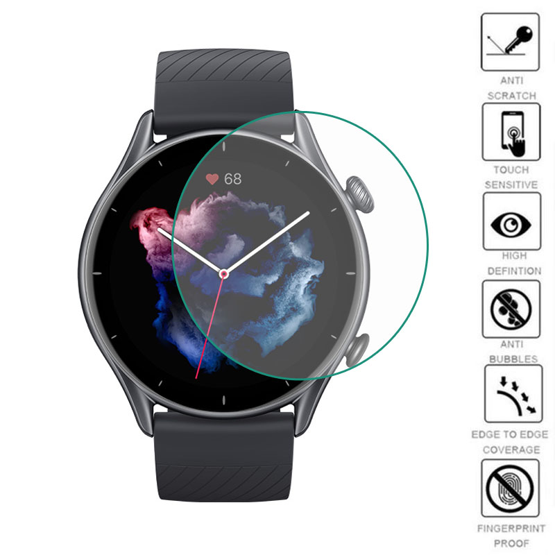 5 قطعة بولي TPU لينة طبقة رقيق - مراجعة Amazfit Smartwatch Accessories وسعره