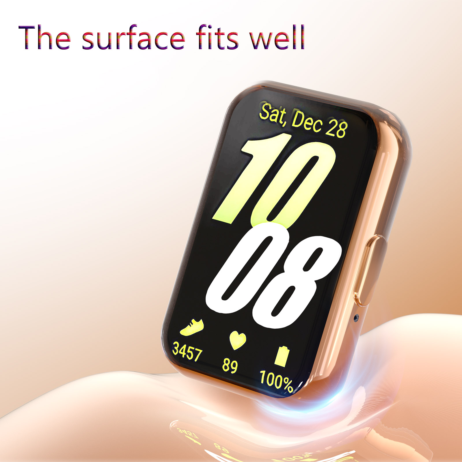 غطاء لسامسونج غالاكسي فيت 3 ،  - مراجعة Smartwatch Icon وسعره