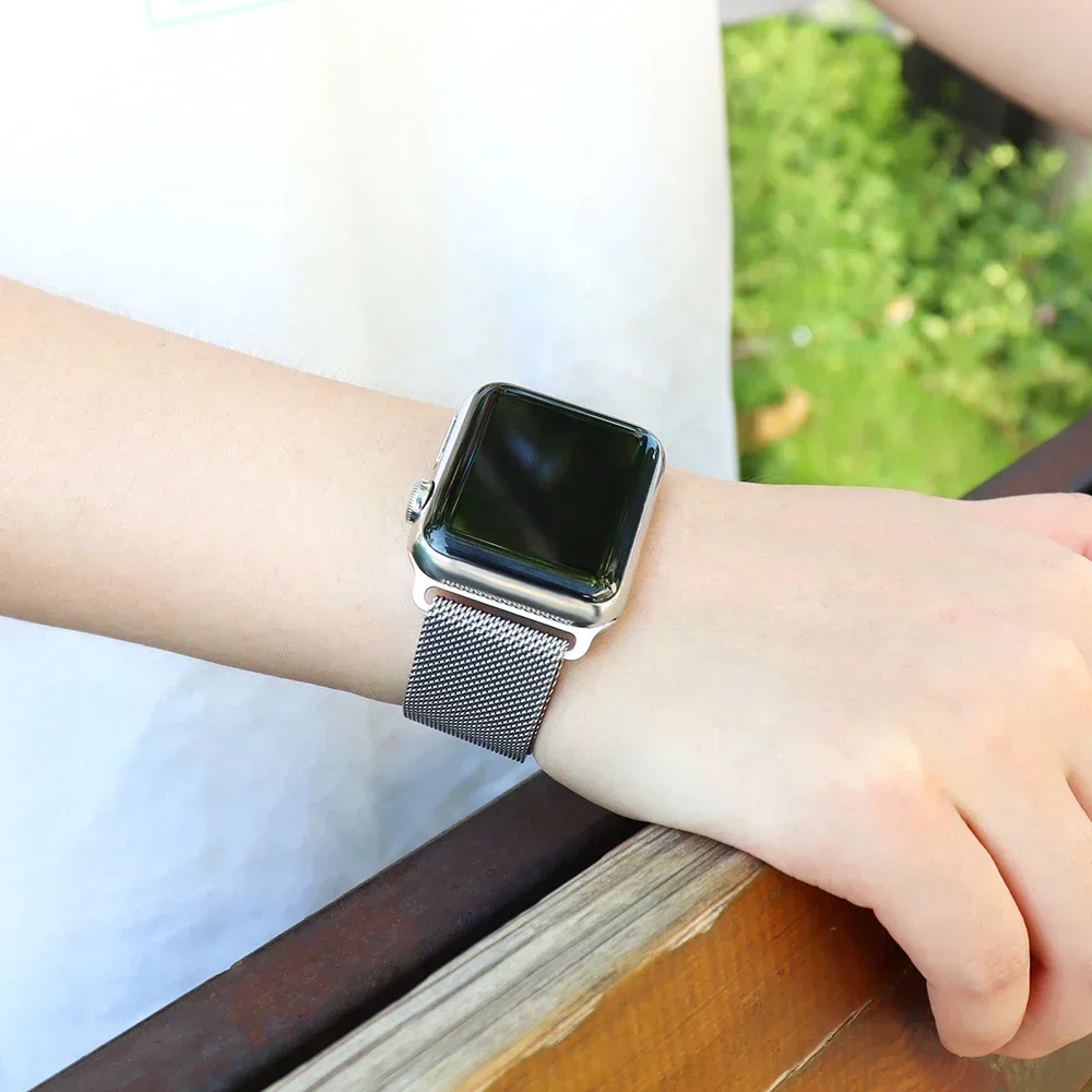 ميلانيز حلقة الفرقة ل أبل حزام - مراجعة Milanaise Mesh Band وسعره