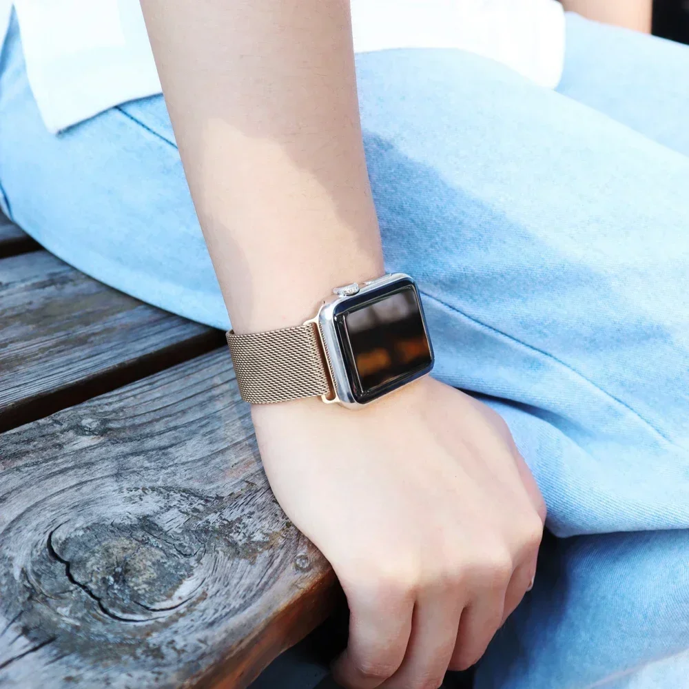 ميلانيز حلقة الفرقة ل أبل حزام - مراجعة Milanaise Mesh Band وسعره