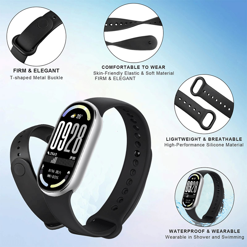 حزام سيليكون + حافظة ساعة لهات - مراجعة Silicone Band Replacement وسعره