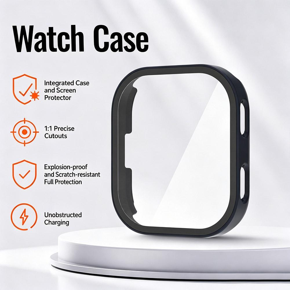 حافظة حماية للساعة من الزجاج ا - مراجعة Amazfit Smartwatch Accessories وسعره