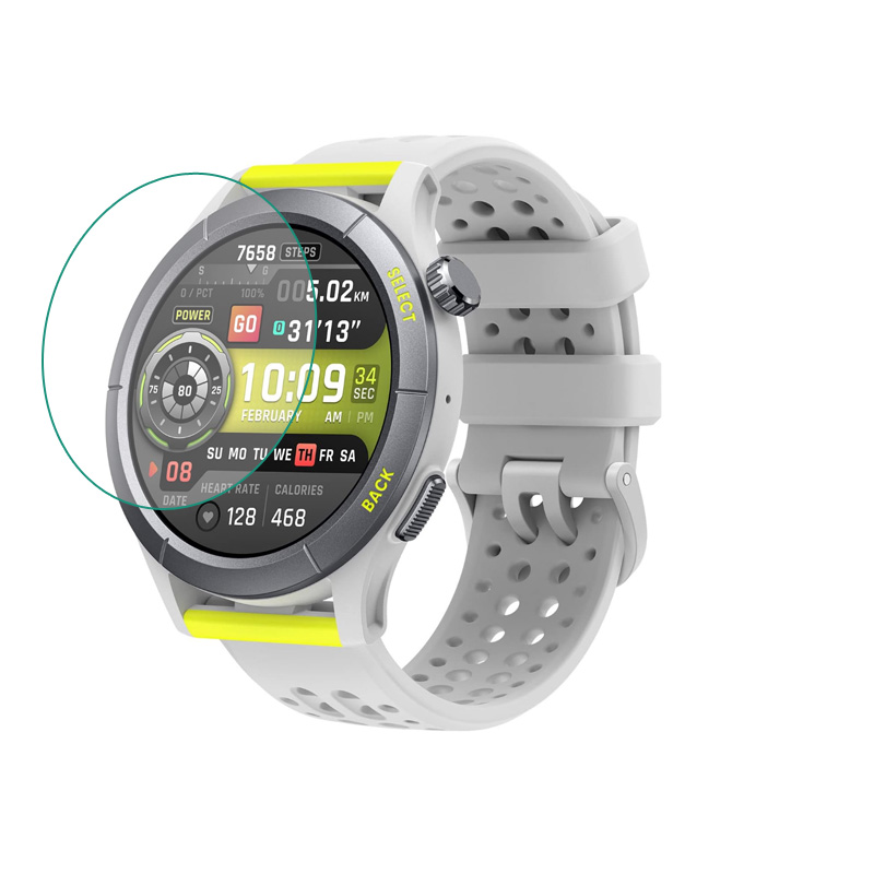 ساعة ذكية من الزجاج الصلب HD ط - مراجعة Amazfit Smartwatch Accessories وسعره