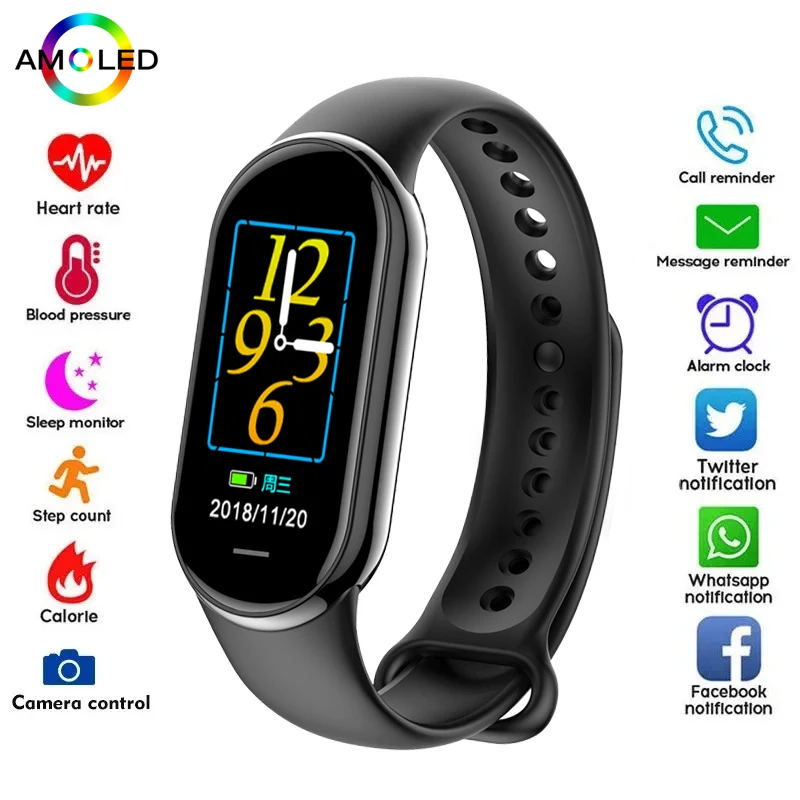 جديد الأصلي الصغيرة M8 الفرقة  - مراجعة Android Smartwatch Accessories وسعره