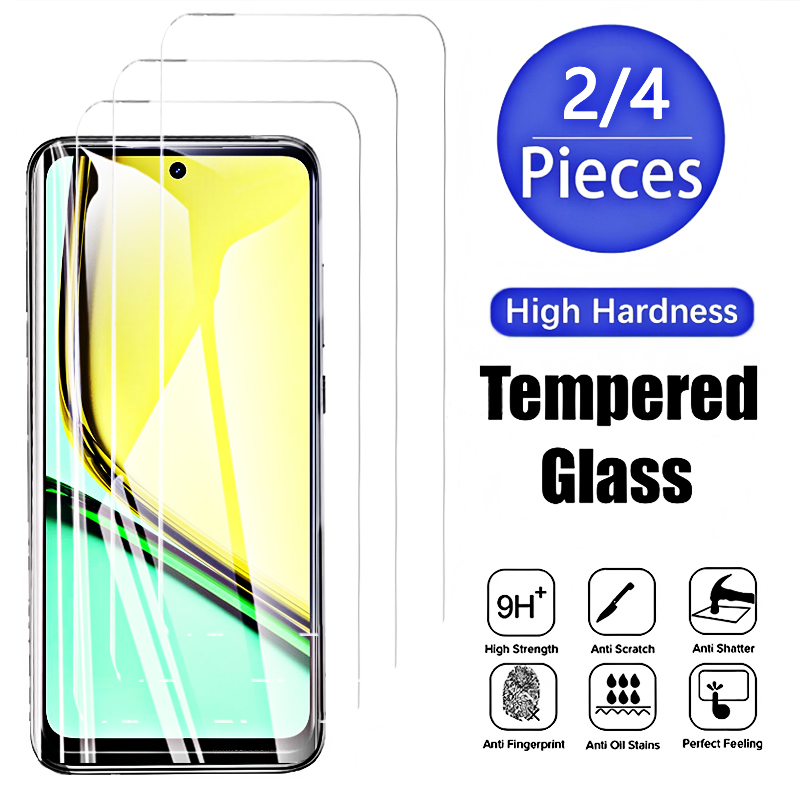 4 قطع (2 قطعة لكل جهاز) واقي ش - مراجعة Realme C67 وسعره