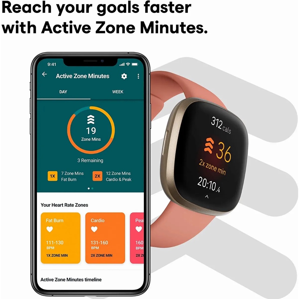 ساعة فيتبيت فيرسا 3 الذكية للت - مراجعة Smartwatch X وسعره
