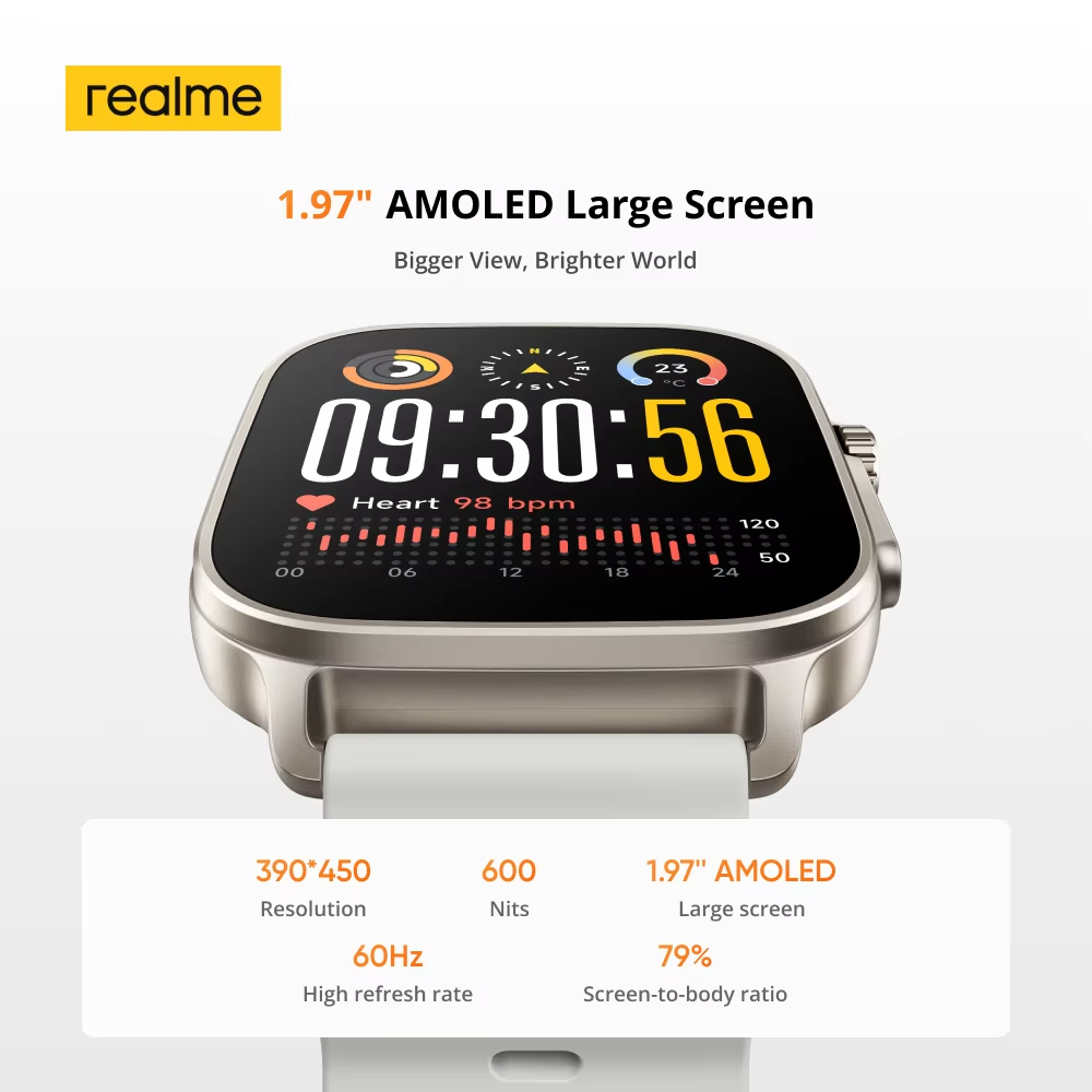 الإصدار العالمي من ساعة Realme - مراجعة Smartwatch X2 وسعره