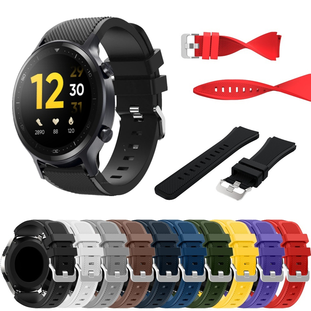 22 مللي متر سيليكون حزام ل Rea - مراجعة Fossil Smartwatch Accessories وسعره