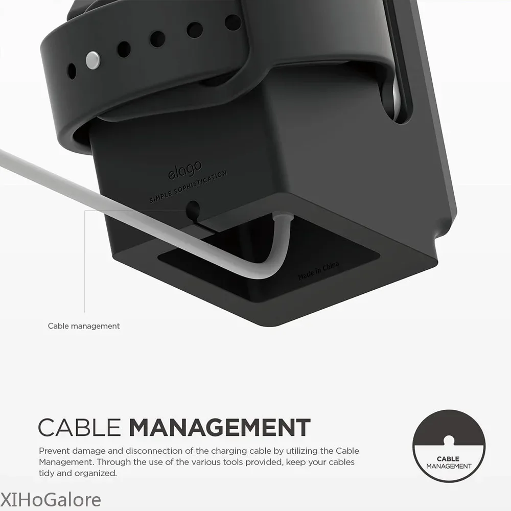 حامل شحن سيليكون بتصميم كمبيوت - مراجعة Watch Charging Dock وسعره