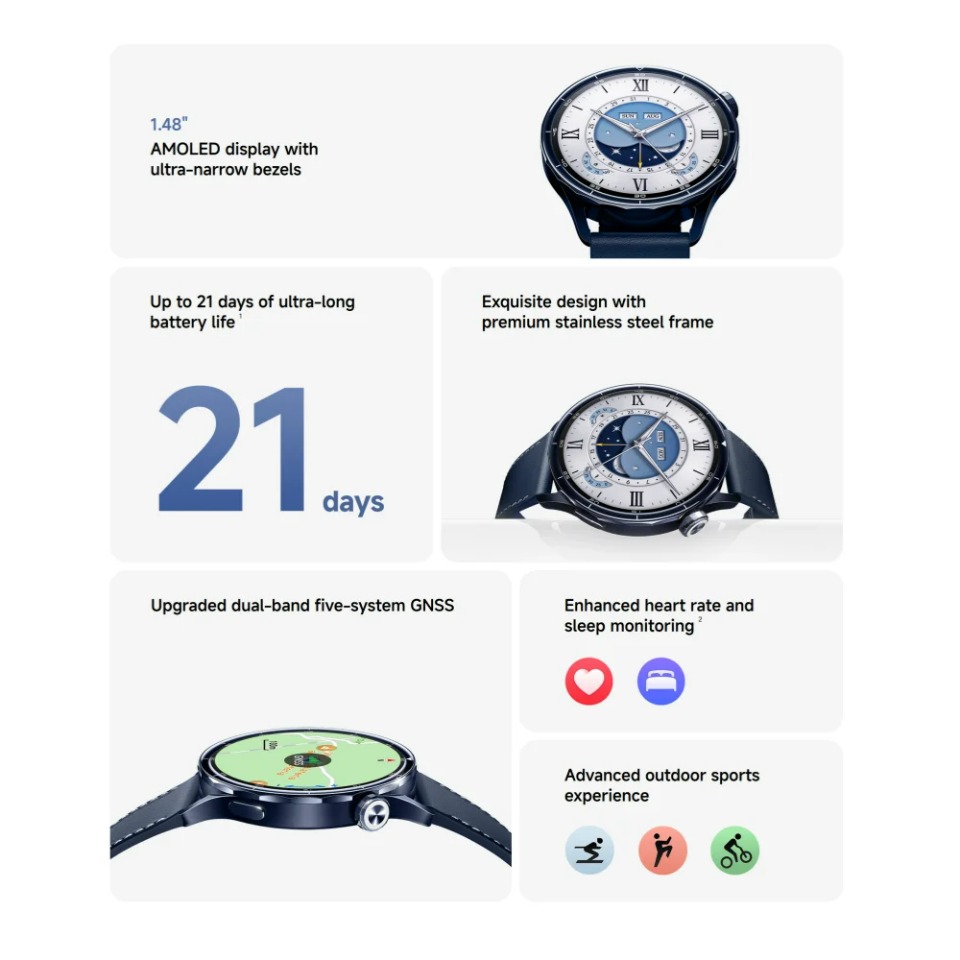 الإصدار العالمي من ساعة شاومي  - مراجعة Smartwatch X وسعره