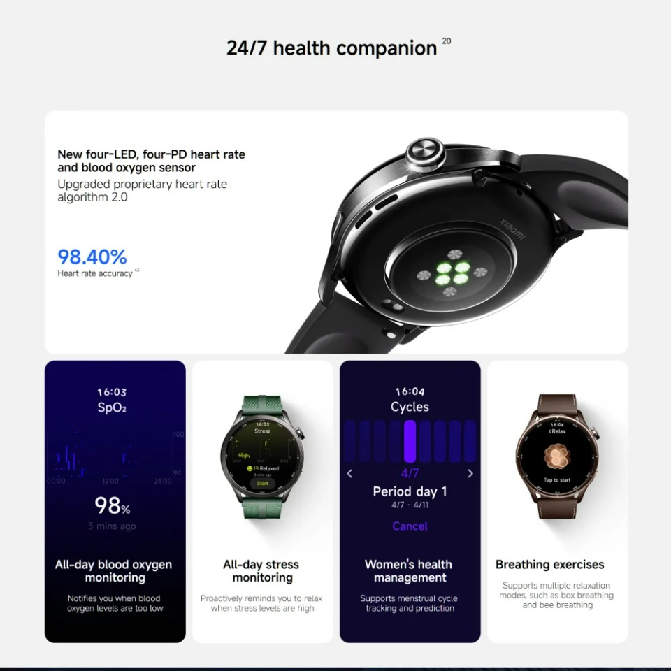 الإصدار العالمي من ساعة شاومي  - مراجعة Smartwatch X وسعره