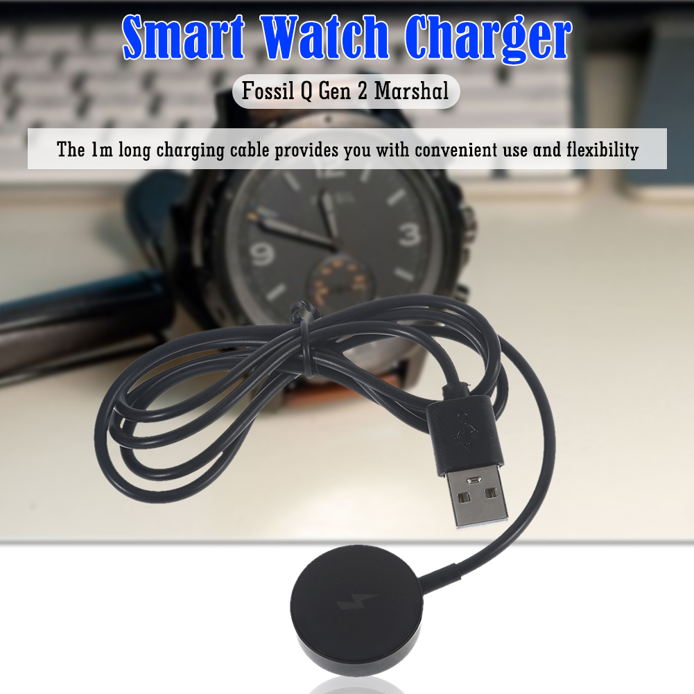 شاحن مغناطيسي للساعة الذكية بط - مراجعة Fossil Smartwatch Accessories وسعره